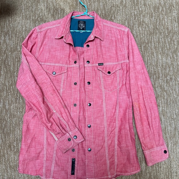 Diesel Men's Pink Shirt Jacket - Picture 1 of 4